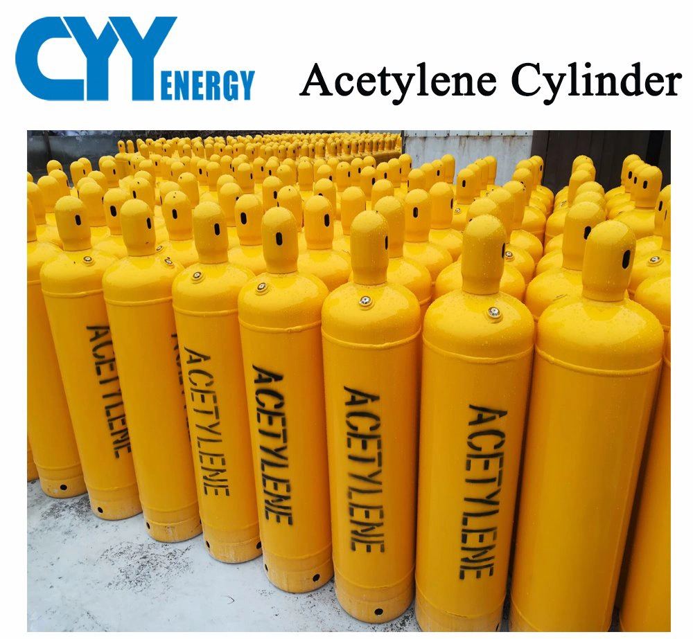 High Pressure Acetylene Weld Seamless Steel Gas Cylinder