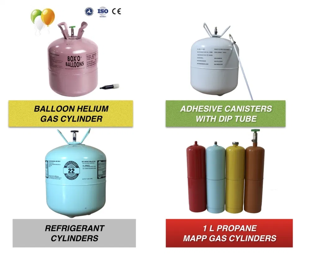 17L/34L Disposable Cylinder Capacity for Carbon Dioxide Calibration Gas