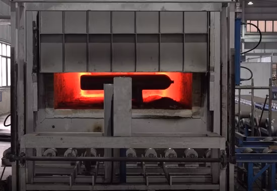 Il produttore commercia all'ingrosso bombole di gas CNG ad alta pressione di tipo 1 da 356 mm 140 litri per veicoli