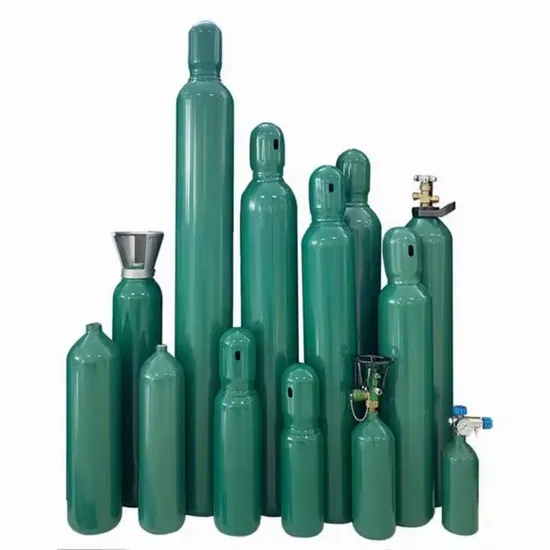 Bombole di ossigeno per gas in acciaio ad alta pressione
