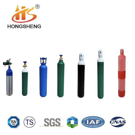 Bombola per gas piccola ad alta pressione e di vendita calda Bombola per gas di ossigeno/azoto/argon/idrogeno/CO2