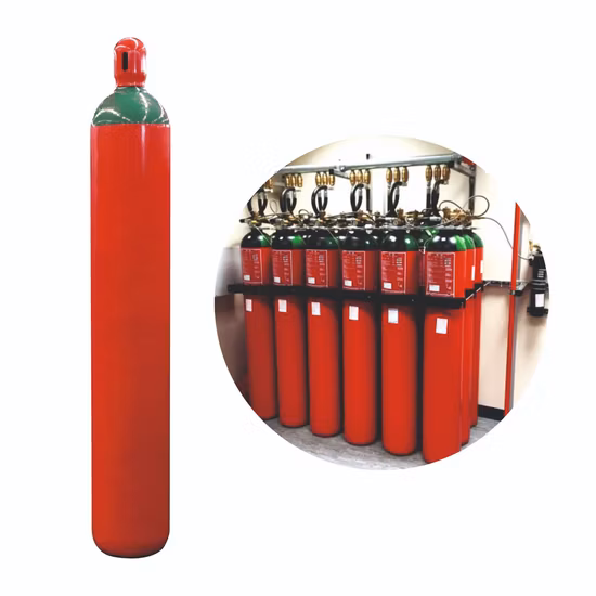 Bombola di gas di anidride carbonica CO2 68L all'ingrosso per la lotta antincendio