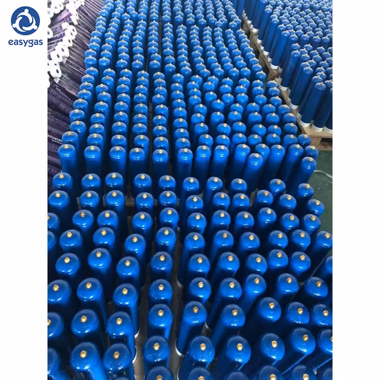 Bombola per gas in acciaio ad alta pressione, bombola per gas, ossigeno, CO2, azoto, argon